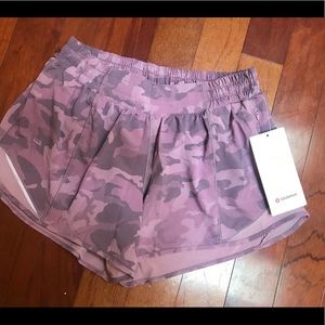 Lululemon Hotty Hot shorts NWT size 8 camo